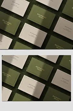 抹茶名片样机展示