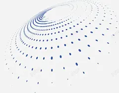 科技感蓝色波点花纹矢量图 免费下载 页面网页 平面电商 创意素材
