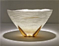 ^Tranquility Bowl from Pate de Verde glass by Penny Fuller