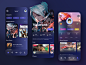 Streaming Platform App by Paul Horbachev for Afterglow on Dribbble