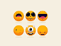 Emojis set