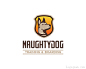 标志说明：比利时NAUGHTYDOG标志设计，该机构专业培训训练警犬，用于反恐和军事。