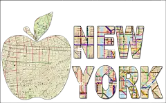 纽约 苹果 地铁