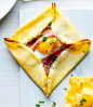 Ham & Egg Crepe Squares