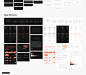 用于Web原型设计的最大布局库，Sections Wireframe Kit UI设计 