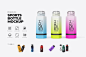 Sports Bottle Mockup 运动水壶水瓶模型品牌包装设计贴图ps样机素材_UIGUI-国外高品质设计素材共享网