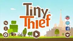 爆炒ui部落 ▎插画式的解谜游戏，小女生必备！《tiny thief》界面分享。