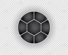 Creative ball-shaped frames, silhouette, for photo