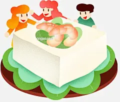 立春豆腐虾仁插画图片大小3189x2717px 图片尺寸7.41 MB 来自PNG搜索网 pngss.com 免费免扣png素材下载！吃货#春季美食#春天#春意#豆制品#卡通手绘#立春豆腐虾仁插画#绿色#美食#美味#免扣png#蔬菜#小清新#
