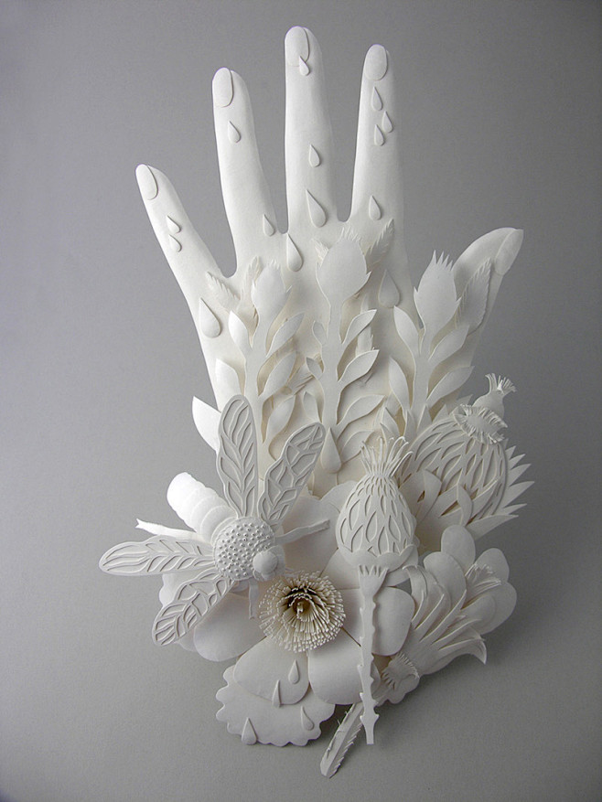 Cut Paper Sculptures...