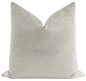 BACKORDER Society Velvet // Dove Grey Pillow COVER ONLY | velvet | designer velvet | velvet pillow |