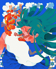 等三井打篮球采集到不同画师作品
