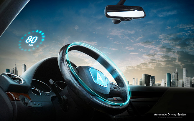 科技智能人工智能无人驾驶未来概念汽车海报psdtii219a2618科技智能