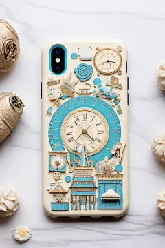 世界地标建筑手机壳作品