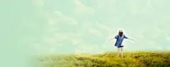 美女远望唯美风景桌面壁纸-桌面背景-高清壁纸下载-彼岸桌面