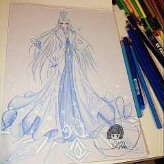 彩璃cairly采集到角虫家的画