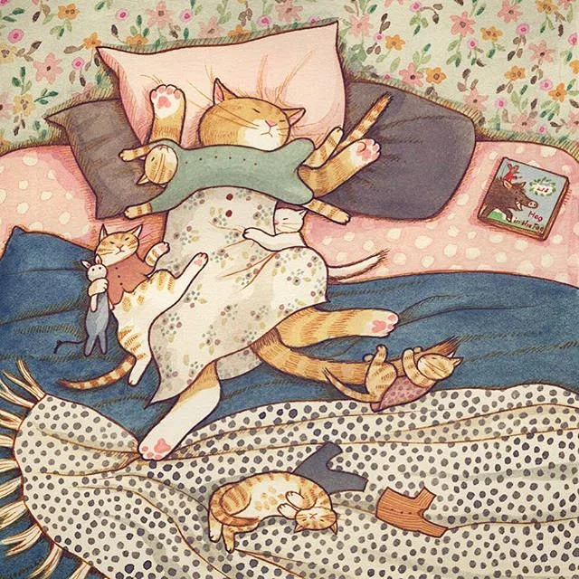 欢乐喵星人~ by Eunyoung Seo #从美到美好# ​​​​