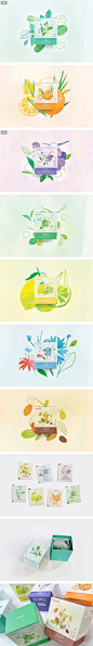 PEACOCK 7 TEA TIME Packaging果味茶包装-古田路9号