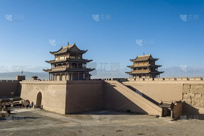 爱丁堡西区,嘉峪关市,了望塔,天空,水平画幅,无人,古老的,户外,大门,过去素材-花瓣网