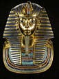King Tut - Mask1 : The King Tutankhamun Exhibition in Dublin is fantastic! The authenticity of the replicas is amazing, even down to the cracks and scratches on the real things!