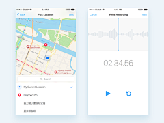 花瓣采采集到APP_打车