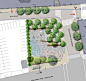 Construction Starting on Penrose Square Public Plaza | ARLnow.com : Construction is getting underway on a new public plaza along Columbia Pike. Fences have gone up around the construction site -- a small grass field in front of the Penrose Square apartmen