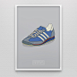 "Originals" Collection | KickPosters.com : The new "Originals" Collection, inspired by the recent adidas Spezials exhibition in Manchester, England, includes nine news posters in a completely new style. Take your pick of from stripes i