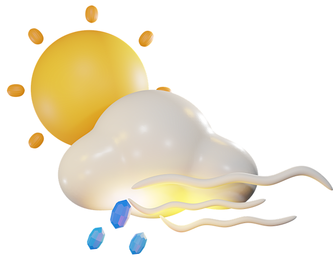 3d weather icons