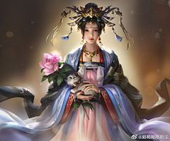 二十克拉采集到【角色-插图】古风·仙侠·玄幻魔幻