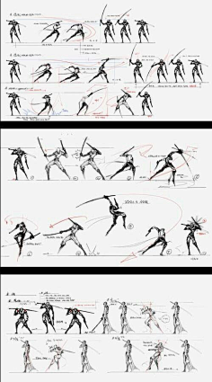 漫画设计火柴人翻页书
