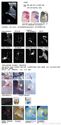 一抹红配绿采集到技法教程