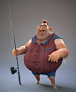 Fisherman, ricardo manso : Work carried out based on a fantastic character made by Andre Zendron
https://www.behance.net/gallery/15699723/Characters-Male