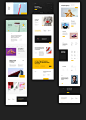 QAITOMO UI KIT : UI kit, free, download, premiom, landing page,