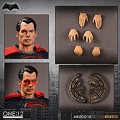 Mezco Batman vs. Superman One:12 Collective Superman Super Hero 6.5&quot; Action Figure Toys for Boys | 又拍图片管家