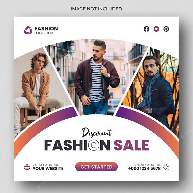 PSD fashion sale soc...
