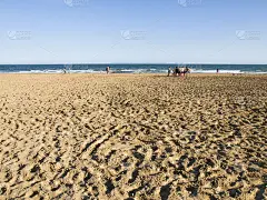 Jesolo海滩有游客
