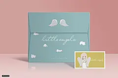 Little angels clipart 小天使剪贴画矢量高清素材 设计模板 