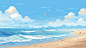 240806 海边沙滩插画 (21)