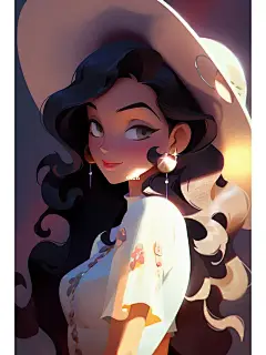 艾米丽的爱情｜迪士尼好莱坞女明星画报(三)