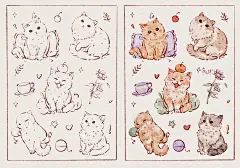 iPad猫咪速涂练习～_2_鱼小沫插画（有课）_来自小红书网页版