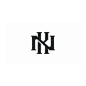 N K monogram logo mark design (process) Created by @anhdodes - Anh Do