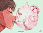 bubble gum, Narupiti Harunsong : Character Design Challenge! 
Hi everyone! 
bubble gum
I hope you like it ^^