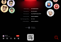 CRM dashboard INFLUENCER Interface marketing   mobile motion design Platform service stock