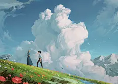 哈尔的移动城堡高清壁纸✨宫崎骏动画电影