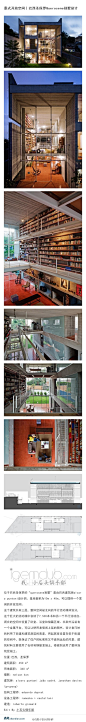沈阳小石头俱乐部：【悬式开放空间丨巴西圣保罗Querosene别墅设计】位于巴西圣保罗的“querosene别墅”是由巴西建筑师alvaro puntoni设计的。基地面积为10m x 40m，可以提供一个宽阔的开放空间。 这个建筑共有三层，整体空间被北向的平行…(10张图片) http://t.cn/zlzurUW