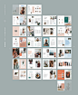 Saunter Magazine : Saunter is an Adobe Indesign Magazine Template designed with general lifestyle content in mind. Layouts cover everything from travel and fashion spreads, products and trends displays, a recipe, a beauty tutorial, interior design layouts