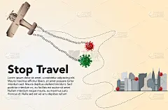 在冠状病毒危机期间禁止航班、旅行和流动