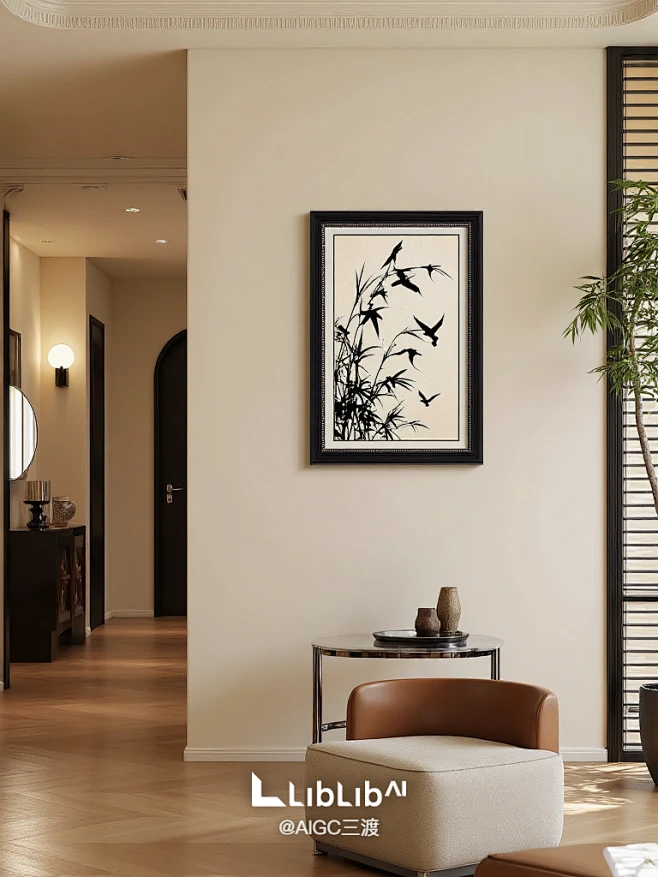 室内中古风装饰画场景v2.0一键生成史诗级中古艺术-LoRA-AIGC三渡-LiblibAI-花瓣网