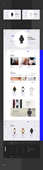 Timex - Watch Shop : Timex offers a suite of watches for men, women, boys, and girls. By accident I visited their web-store and due lack in my folio a shop project I decided to try redesign a website. The most important things were for me to make it clean