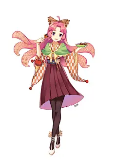 同人图 插画 壁纸 | 章鱼小丸子 | 半次元-第一中文COS绘画小说社区